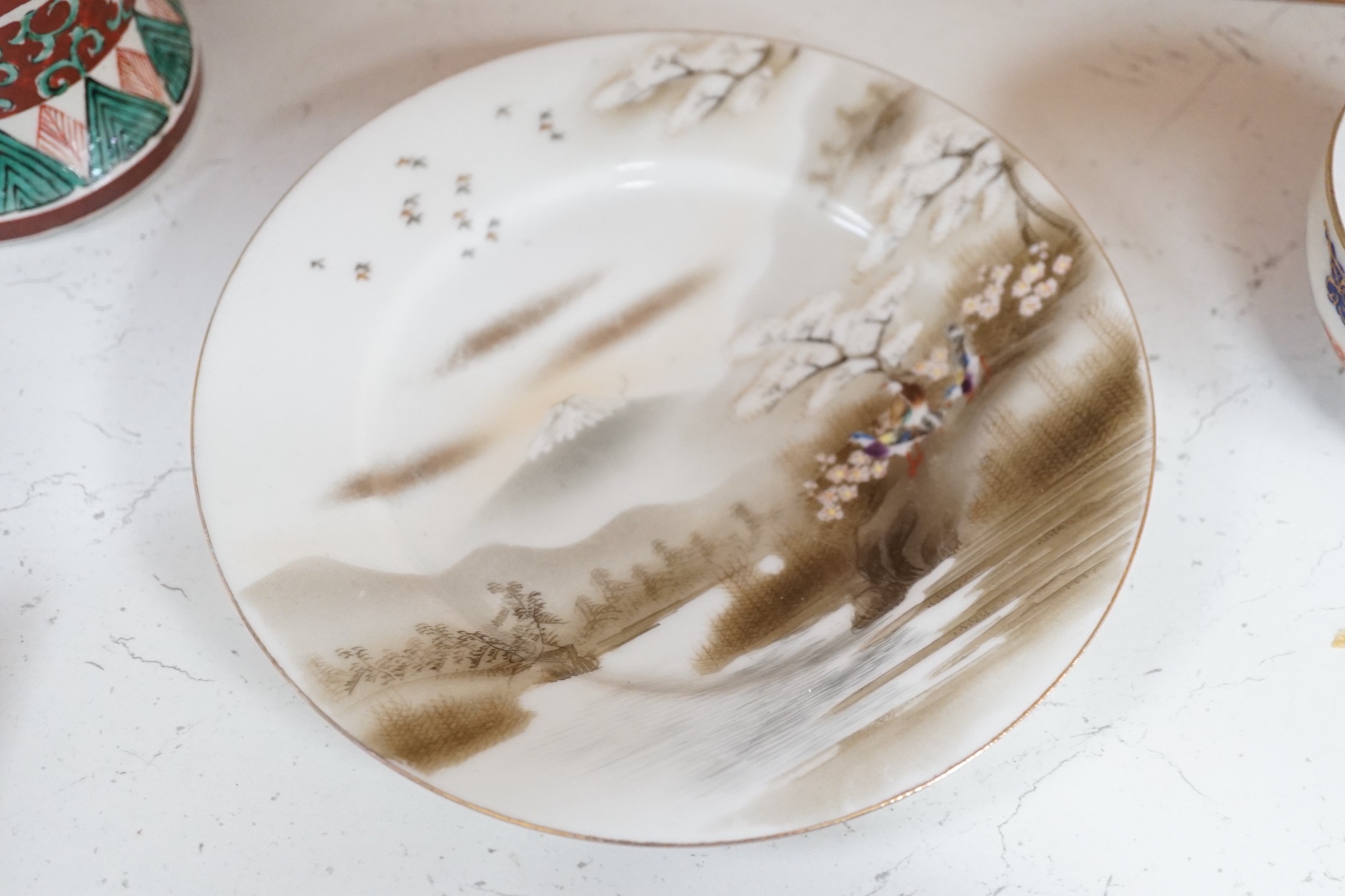 A selection or Japanese ceramics